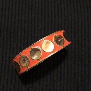 Orange and Gold Bracelet